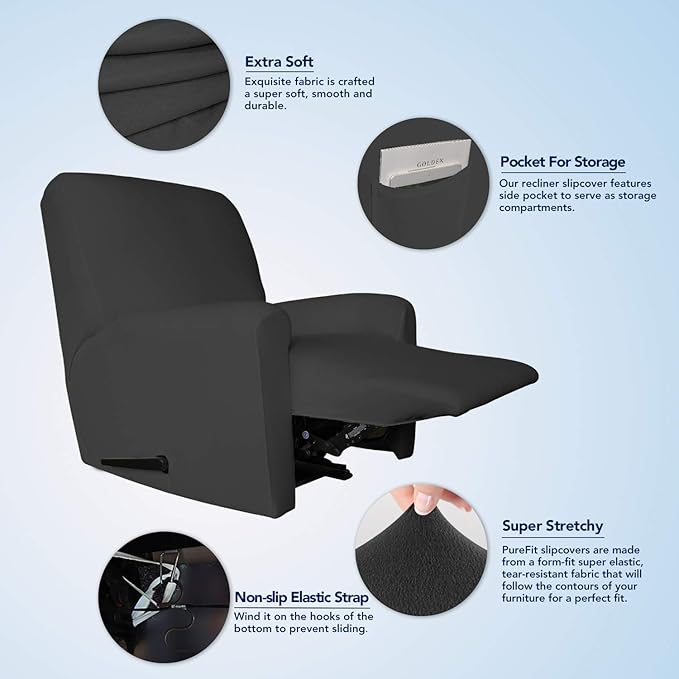 PureFit Super Stretch Chair Sofa Slipcover - Image 3