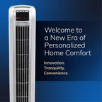 Lasko Oscillating Tower Fan with Remote Control - 36" - 2510 - White