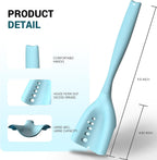 2Pack Meat Chopper Mincing Spatula, Silicone Grinder for Ground Beef