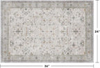 Washable 2x3 Throw Rugs for Entryway, Front Door Mat, Low Pile Non-Slip Small - Image 2