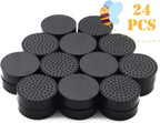 24 Pack Invisible Pot Feet with Enhanced Non-Slip Surface Grip Plant Pots and Flowers, Solid Rubber Pots Risers, Pot Lifters for Indoor or Outdoor Planters