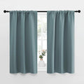 NICETOWN Greyish Blue Blackout Curtains Panels by NICETOWN