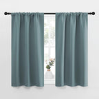 NICETOWN Greyish Blue Blackout Curtains Panels by NICETOWN