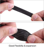 Keco 100ft – 1/4 inch PET Braided Expandable Cable Sleeve – Wire Sleeving for Audio Video and Other Home Device Cable Automotive Wire - Black
