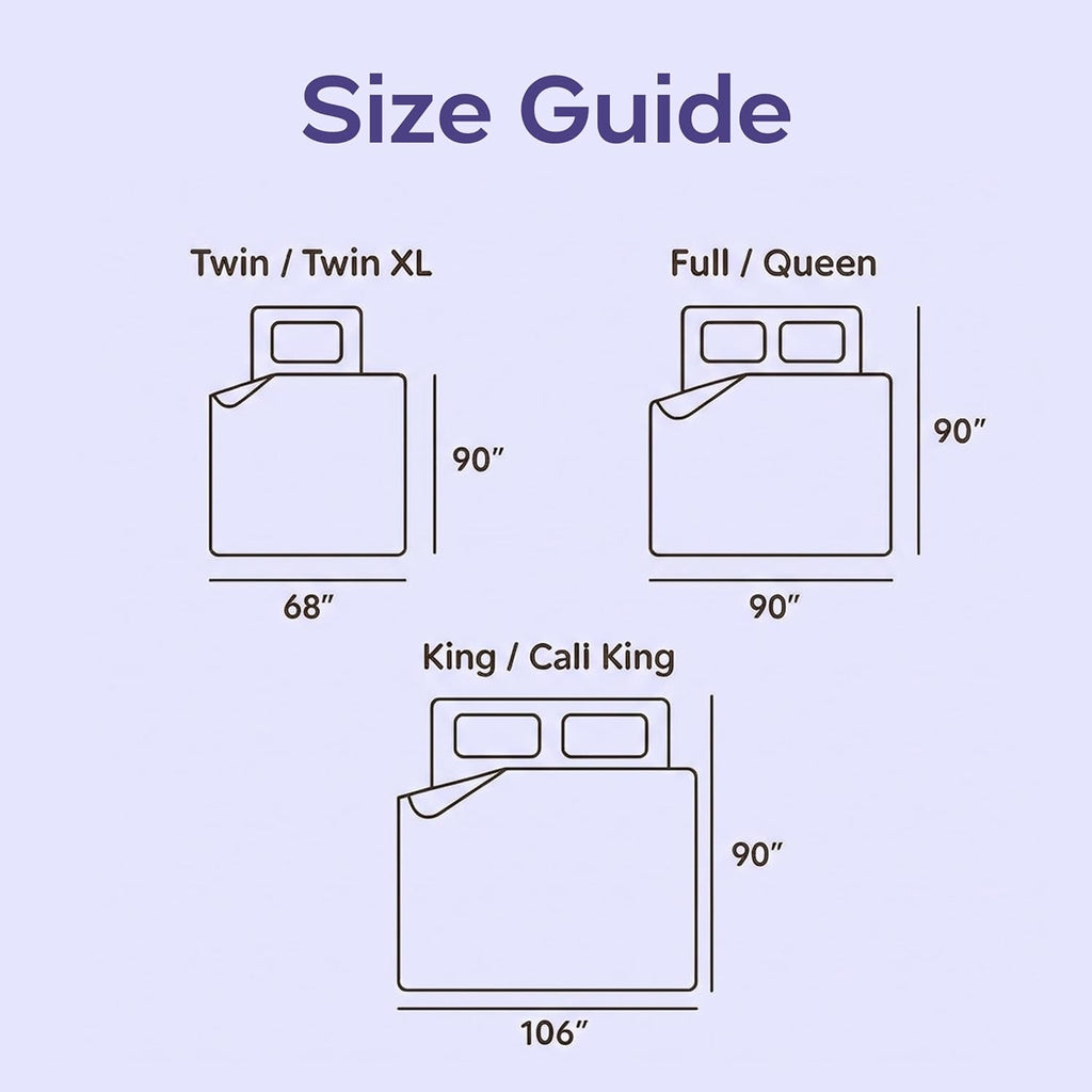 Mellow Cloud Cold Cooling Comforter for Hot Sleepers, Built-in Duvet