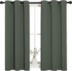 NICETOWN Dark Mallard Blackout Curtain Panels - Image 2