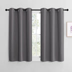 NICETOWN Grey Blackout Curtain Panels by NICETOWN