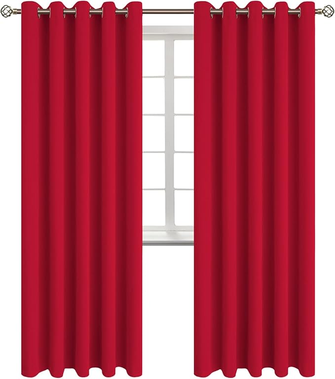 BGment Room Darkening Curtains 84 Inches Long by BGment