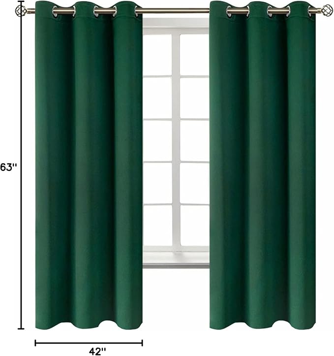 BGment Christmas Blackout Curtains - Image 9