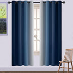 Yakamok 72 Inch Length Light Blocking Grommet Window Drapes by Yakamok