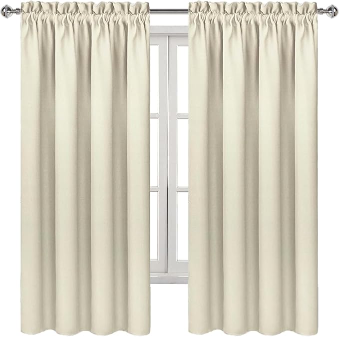 DWCN Blackout Curtains for Bedroom – Rod Pocket Thermal Insulated Noise - Image 9