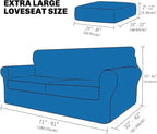XINEAGE New 3 Pieces Couch Covers - Image 6