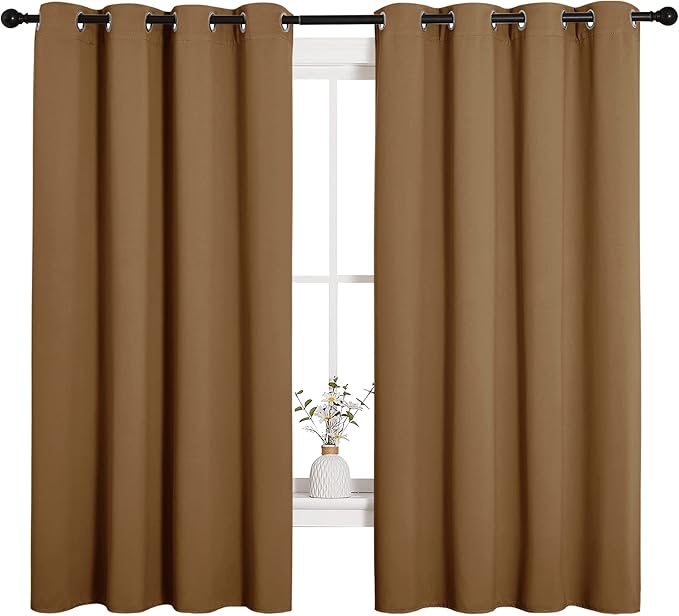 NICETOWN Sleek Blackout Curtains 68 inches Length - Image 2