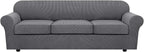 H.VERSAILTEX 4 Piece Stretch Sofa Covers by HVERSAILTEX