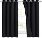 NICETOWN Complete 100% Blackout Curtains, Thermal Insulated Energy Efficiency by NICETOWN