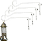 10IN Plant Hangers Outdoor, Metal Wall Mount for Planters & Decor, 2 Pcs