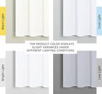 NICETOWN White Window Curtain Panels - Image 3