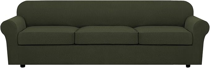 H.VERSAILTEX 4 Piece Stretch Sofa Covers by HVERSAILTEX
