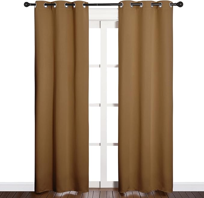 NICETOWN Sleek Blackout Curtains 84 inches Length - Image 2