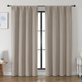 Simplebrand Ava Stone Blackout Curtains by Simplebrand