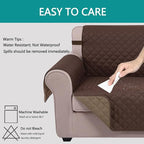 U-NICE HOME Recliner Chair Covers Reversible Chair Cover Pet Covers - Image 5