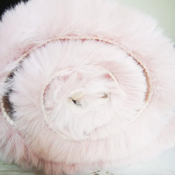 Ghouse Soft Faux Sheepskin Fur Rug 2x4 Pink Fluffy Bedside Rugs Plush Rug Shag - Image 5
