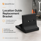 SplashNColor Location Guide Replacement Compatible with Ridgid EB44241 Spindle Sander - Screw-Mount Bracket Repair | Part B14 Locator Support for Bench Tool Maintenance