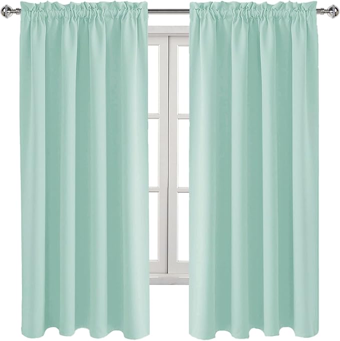 DWCN Blackout Curtains Thermal Insulated, Energy Saving & Noise Reducing - Image 9