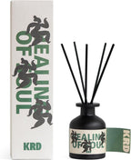 KRD Cashmere Wood Oil Diffuser, Home Fragrance Set Shelf Decor, 3.38oz