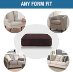 H.VERSAILTEX Velvet Stretch Couch Cushion Cover Plush Cushion Slipcover - Image 7