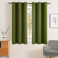 MIULEE Blackout Curtains Room Darkening Thermal Insulated Drapes Solid Window by MIULEE
