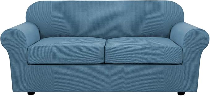 H.VERSAILTEX 3 Piece Stretch Sofa Covers by HVERSAILTEX