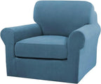 Turquoize 2 Piece Chair Covers Chair Slipcovers by Turquoize