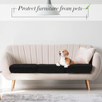 Newwiee 8Pcs Patio Cushion Covers Stretch Outdoor Cushion Cover Replacement - Image 6