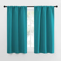 NICETOWN Peacock Blue Blackout Curtains Panels by NICETOWN