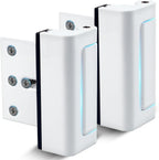 Dwell+Good Door Locks (2-Pack) - Easy To Install Aluminum Home Security Door Locks for Front Door - Child Proof Door Lock for Kids Safety - Withstand 800 lb of Force & Tamper Proof Top Door Lock Latch