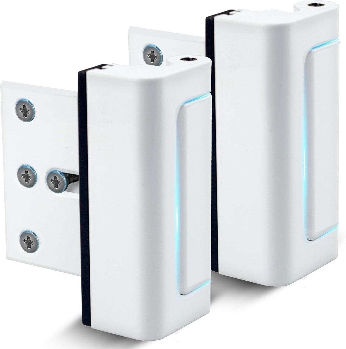 Dwell+Good Door Locks (2-Pack) - Easy To Install Aluminum Home Security Door Locks for Front Door - Child Proof Door Lock for Kids Safety - Withstand 800 lb of Force & Tamper Proof Top Door Lock Latch