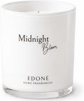Midnight Bloom Premium Scented Candle, Myrrh & Oud, 8 oz, Designed in Rome,100% Soy Wax Jar Candle, 45+ Hour Burn, Italian & Indian Inspired Fragrance, Home Décor Gift