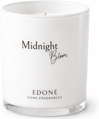 Midnight Bloom Premium Scented Candle, Myrrh & Oud, 8 oz, Designed in Rome,100% Soy Wax Jar Candle, 45+ Hour Burn, Italian & Indian Inspired Fragrance, Home Décor Gift