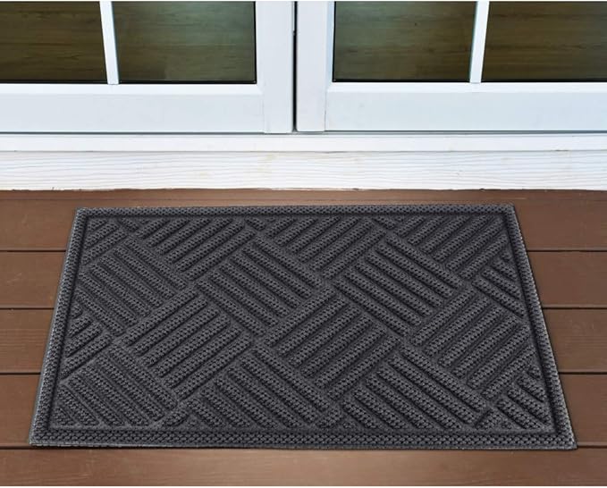Mibao Front Door Mat, Dirt Trapper Welcome Mat - Image 7