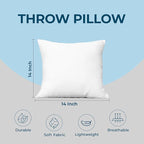 Utopia Bedding Throw Pillows – 14 x 14 Inches Down Alternative Pillows - Image 4
