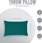 Utopia Bedding 12x20 Pillow Inserts, Dark Teal – Indoor Decorative Throw Pillows - Image 5