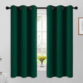 Yakamok Light Blocking Room Darkening Thermal Insulated Blackout Curtains Solid by Yakamok