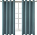 BGment Room Darkening Curtains 63 Inches Long by BGment