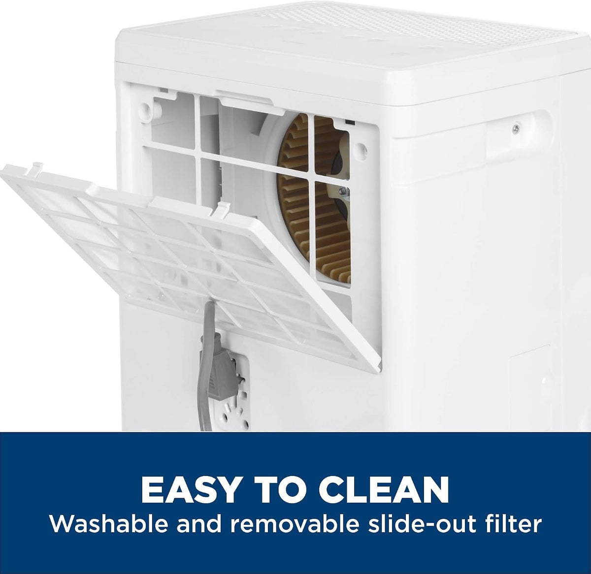 GE Dehumidifier 35 Pint Basement Bedroom Bathroom Drain 3000 Sq