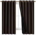 NICETOWN Complete 100% Blackout Curtains, Thermal Insulated & Energy Efficiency by NICETOWN