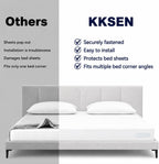 Bed Sheet Holders for Corners, 4Pcs Heavy Duty Fitted Sheet Grippers