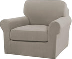Turquoize 2 Piece Chair Covers Chair Slipcovers by Turquoize