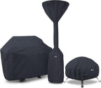 Classic Accessories Water-Resistant 36 Inch Full Coverage Square Fire Pit Cover, Patio Furniture Covers