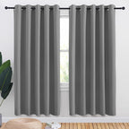 NICETOWN Bedroom Curtains Blackout Drapery Panels, Three Pass Microfiber by NICETOWN